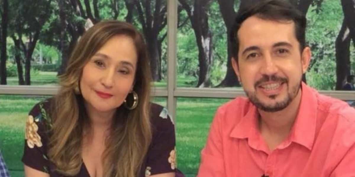 Sonia Abrão e Thiago (Foto: Reprodução/RedeTV!)