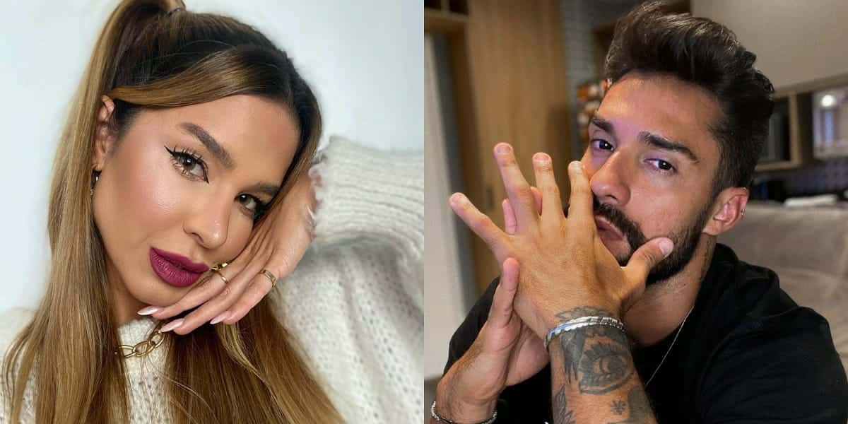 Kerline e Acrebiano se desentendem após rumores de affair (Foto: Reprodução)
