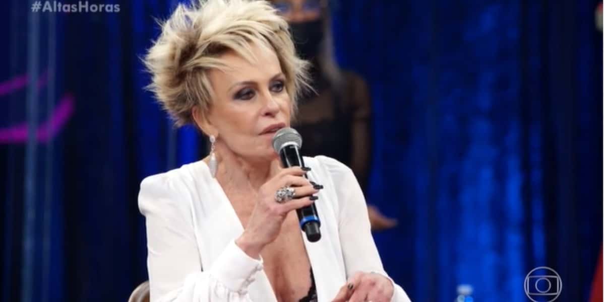 Ana Maria Braga falou sobre gravidez da filha, mito do Mais Você e dieta no Altas Horas (Foto: Reprodução)
