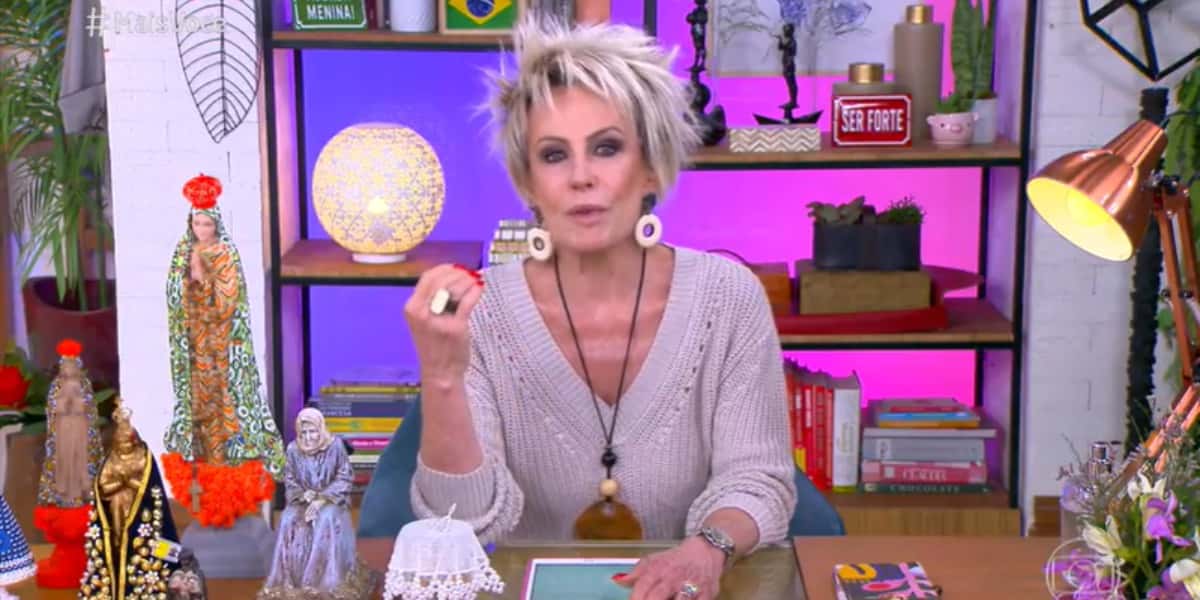 Ana Maria Braga explica porque pediu separação e deixou conselho ao público (Foto: Reprodução)