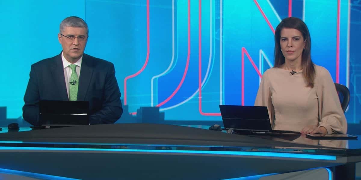 O Jornal Nacional teve o pior número de audiência da semana junto com Império (Foto: Reprodução / TV Globo)