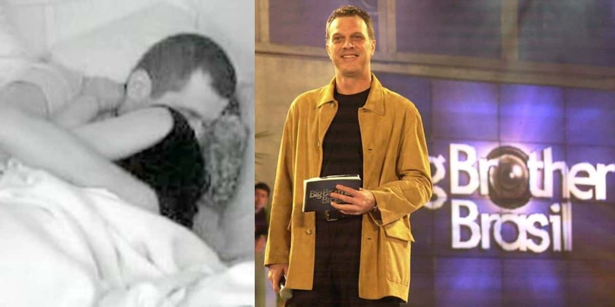 O "BBB 2" era apresentado por Pedro Bial (Foto: Reprodução/TV Globo)