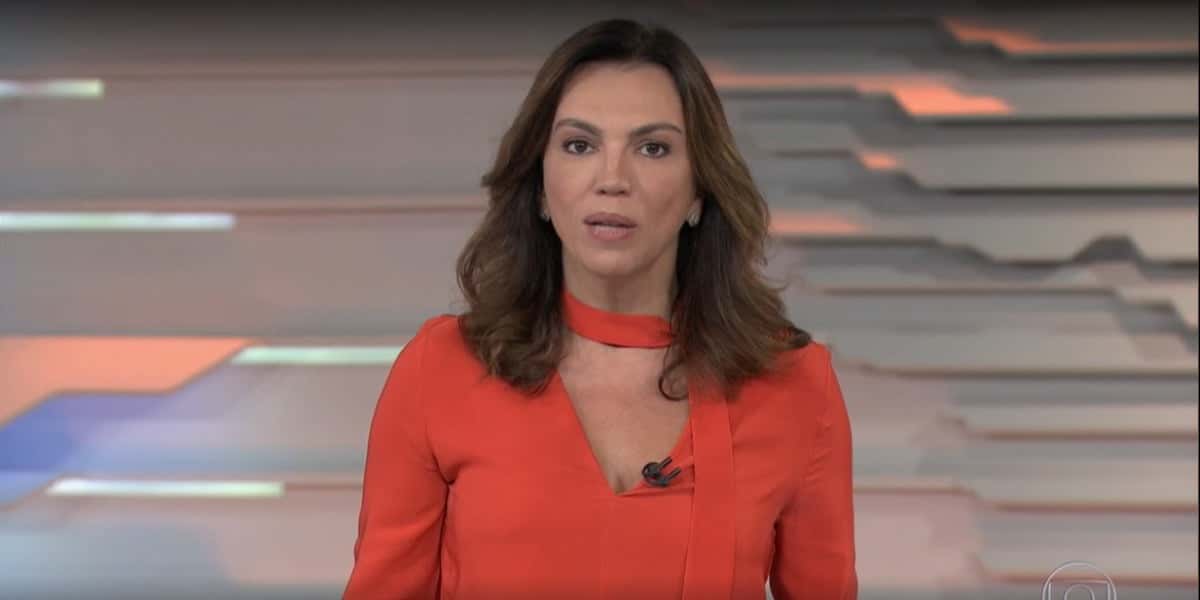 Ana Paula Araújo iniciou o Bom Dia Brasil às pressas falou a respeito da chegada de esperança no país (Foto: Reprodução)