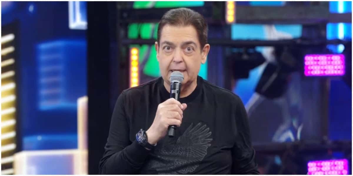 O apresentador Faustão surpreendeu - Foto: Reprodução
