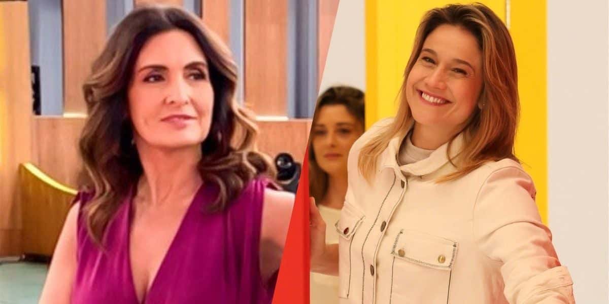 Fátima Bernardes e Fernanda Gentil (Montagem: TV Foco)