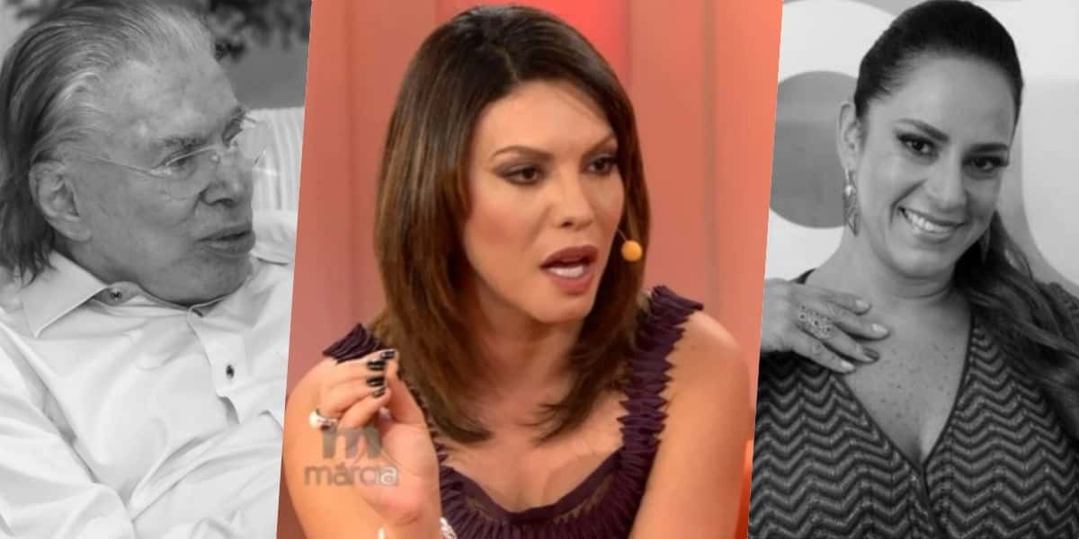 Márcia Goldschmidt abriu o jogo e falou sobre situação com Silvio (Foto reprodução)