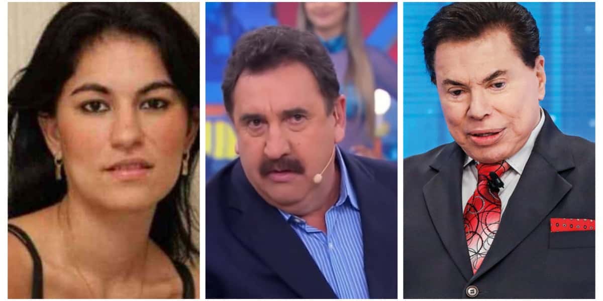 Eliza Samudio, Ratinho e Silvio Santos (Foto: reprodução)