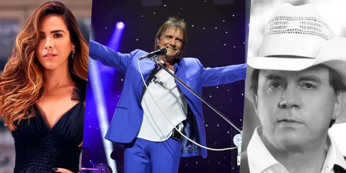 Roberto Carlos, Wanessa e Chitazinho estão nos destaques do TV Foco (Foto reprodução)