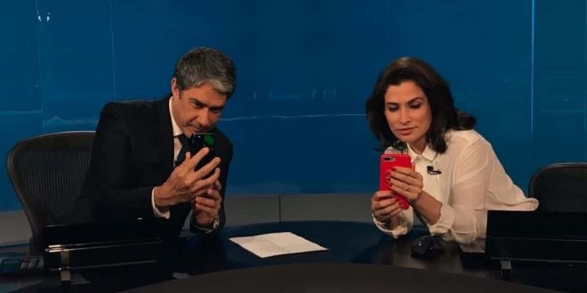 William Bonner e Renata Vasconcellos (Reprodução)