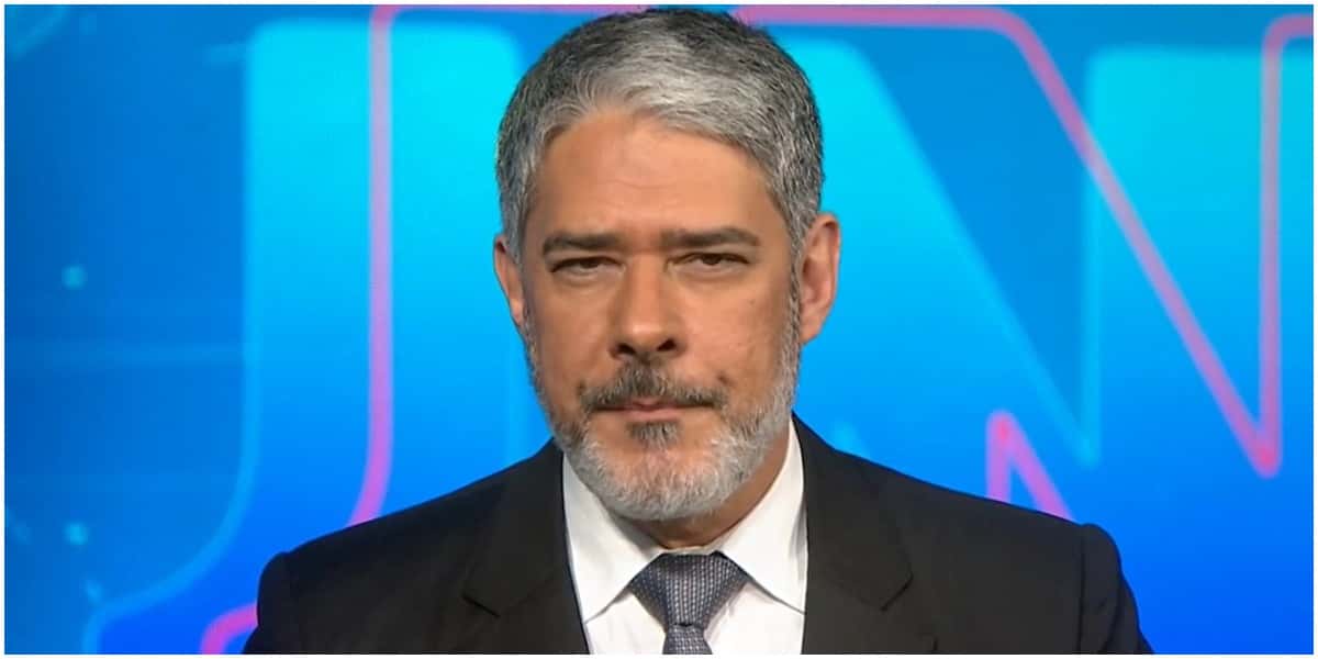 William Bonner no comando do Jornal Nacional - Foto: Reprodução