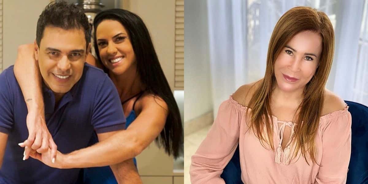 Graciele Lacerda, Zezé e Zilu Godói (Foto: Reprodução)