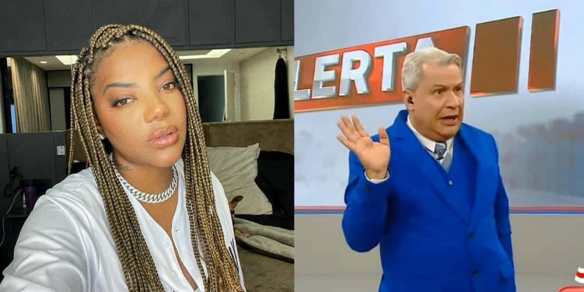 Ludmilla bate de frente com Sikêra Júnior (Foto: Reprodção)