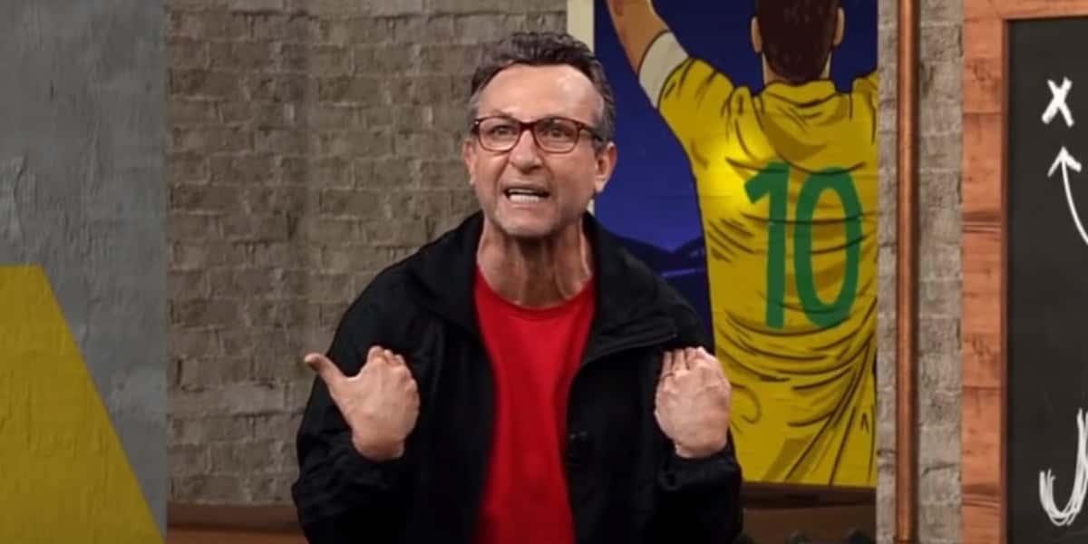 Neto fez falta ao não aparecer na Band (Foto: Reprodução)