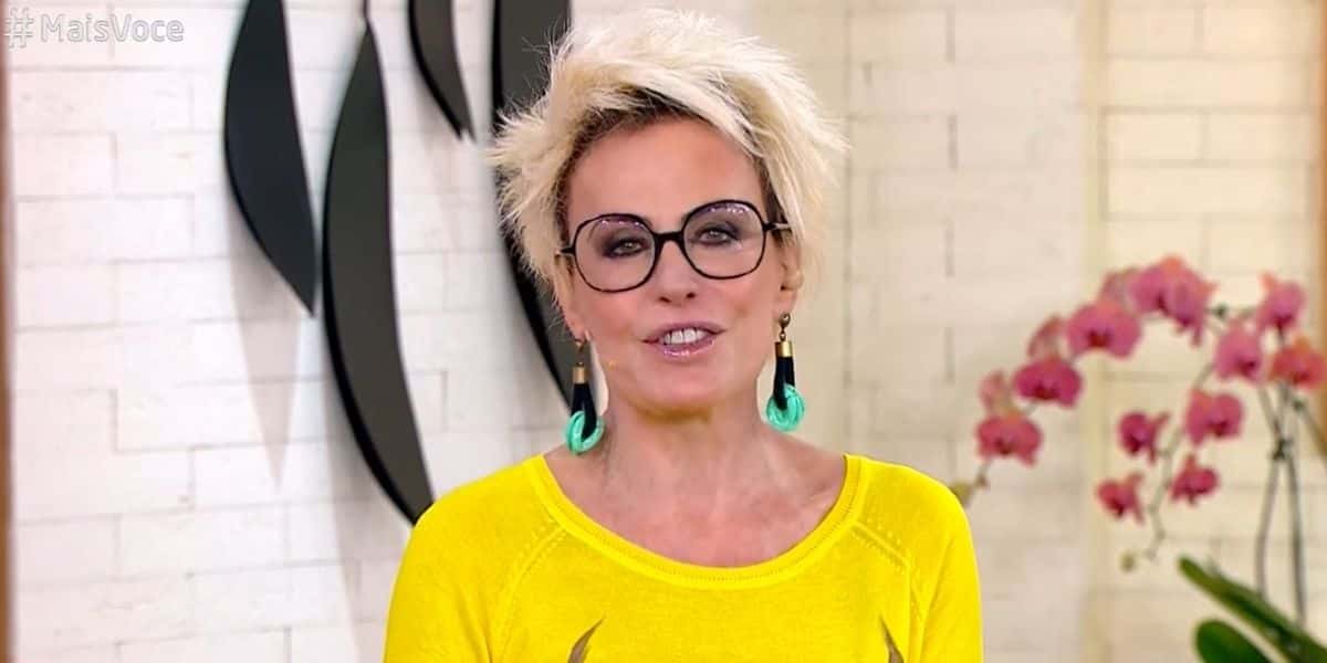 Ana Maria finalizando o Mais Você desta quarta, 16 (Reprodução)