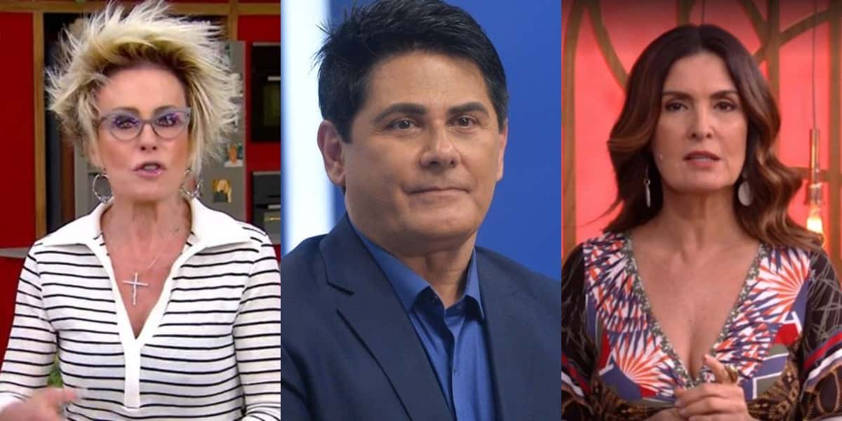 César Filho bateu Ana Maria Braga e Fátima Bernardes em audiência (Foto: TV Globo/Francisco Cepeda/AgNews)