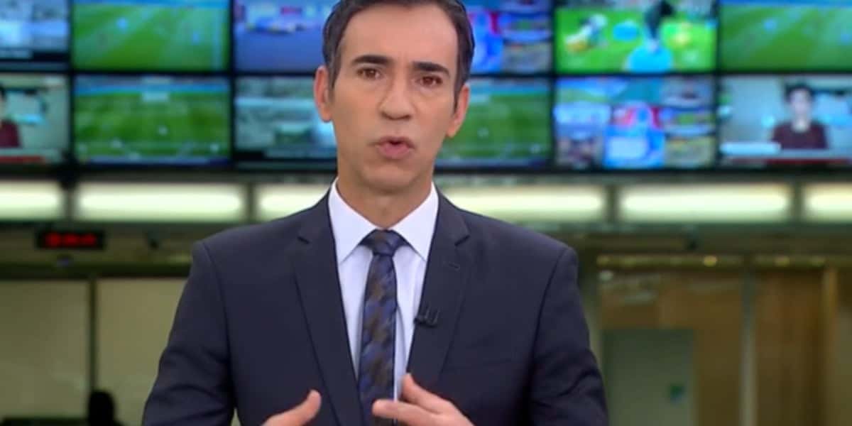 César Tralli rouba lugar de Maju no JH (Reprodução)