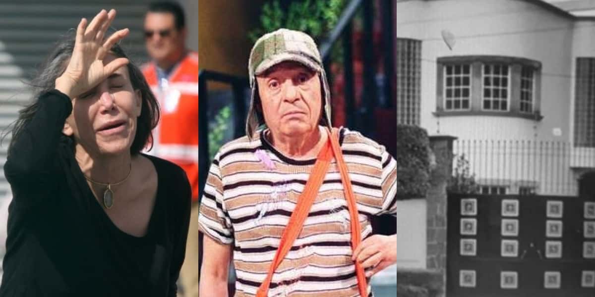 Florinda Meza, Roberto Bolaños (Chaves) e a tal mansão assombrada (Fotos: EFE/Alonso Cupul-Divulgação/Televisão-Reprodução)