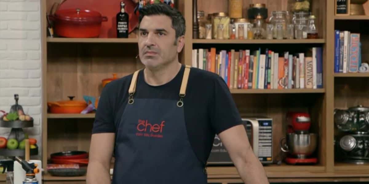 Edu Guedes no The Chef, da Band (Reprodução)