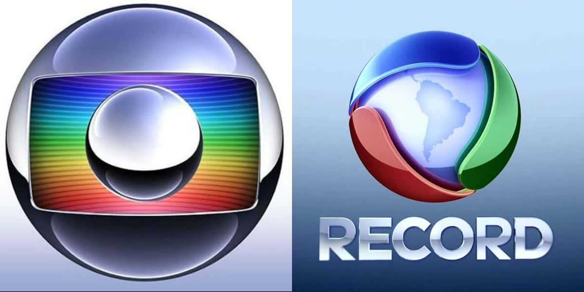 Globo e Record brigam por audiência (Foto: Reprodução)