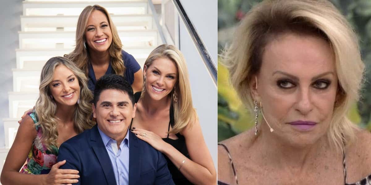 O "Hoje em Dia" ficou perto de vencer Ana Maria Braga na audiência (Foto: Reprodução/Record/TV Globo)