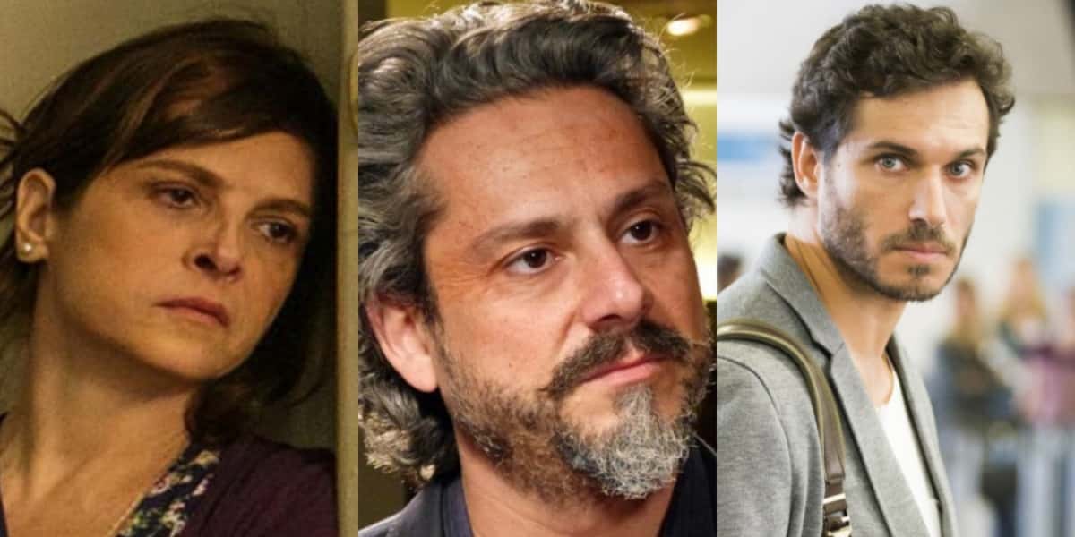 Cora, José Alfredo e Orville em Império (Foto: Reprodução)