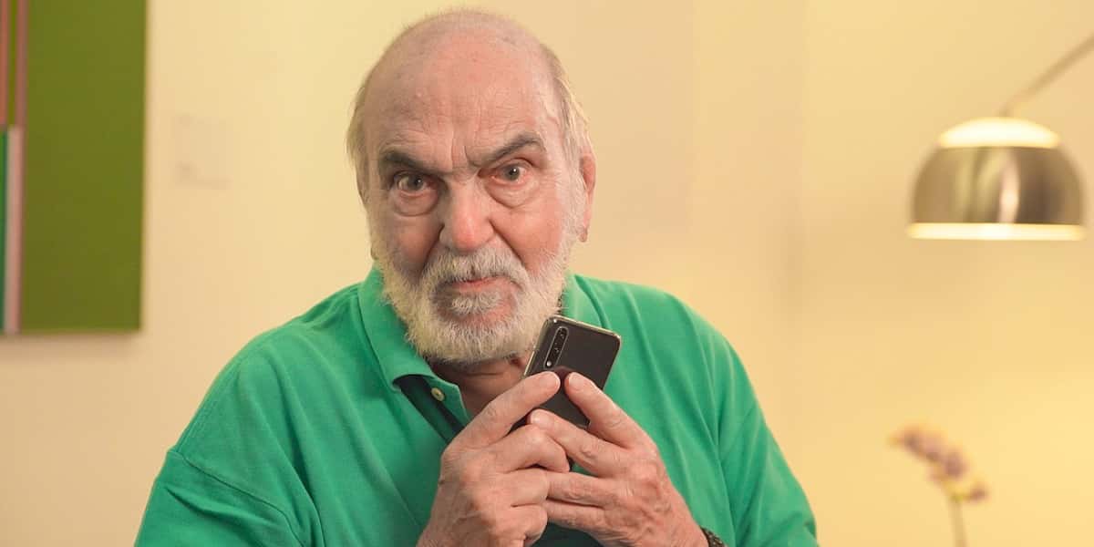 Lima Duarte foi chamado de broxa e gagá por atriz (Foto: Reprodução)