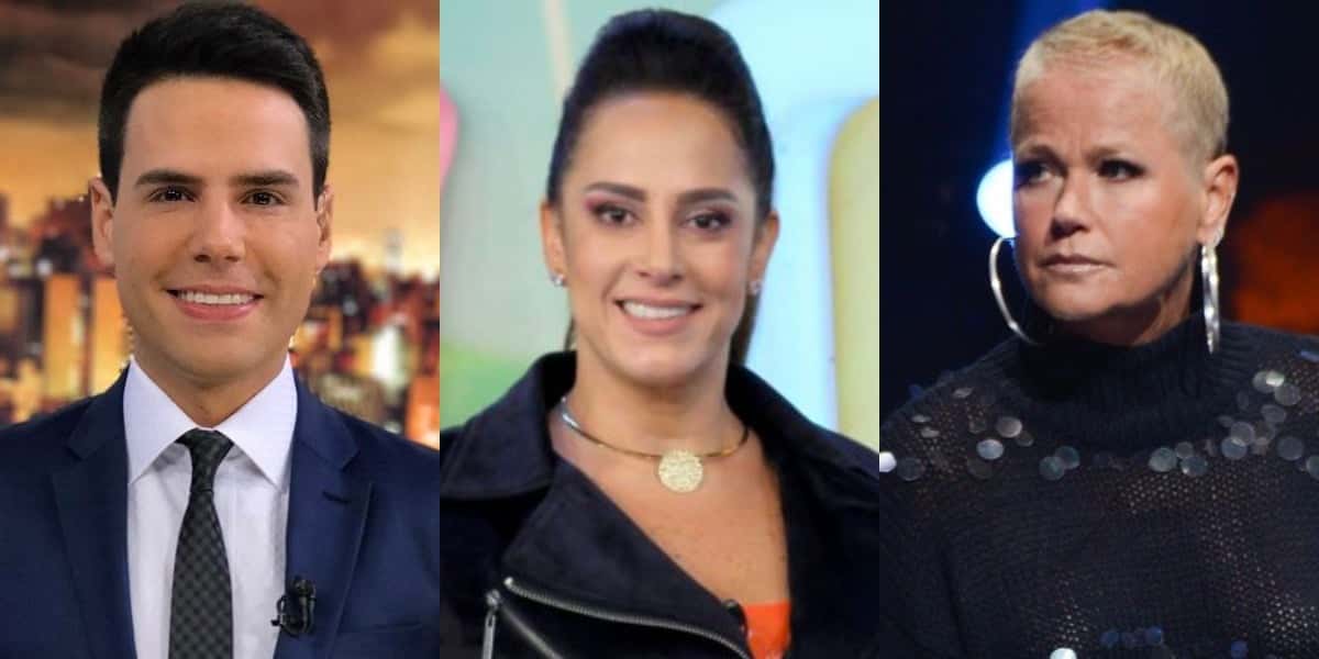 Luiz Bacci, Silvia Abravanel e Xuxa (Foto: Divulgação/Record/SBT/AgNews)