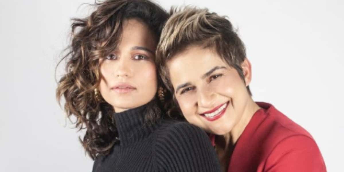 Nanda Costa e Lan Lanh guardaram o segredo a sete chaves por cinco meses (Foto: Reprodução)