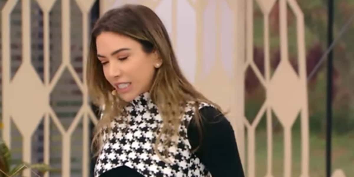 Patrícia Abravanel no "Vem Pra Cá" (Foto: Reprodução/SBT)