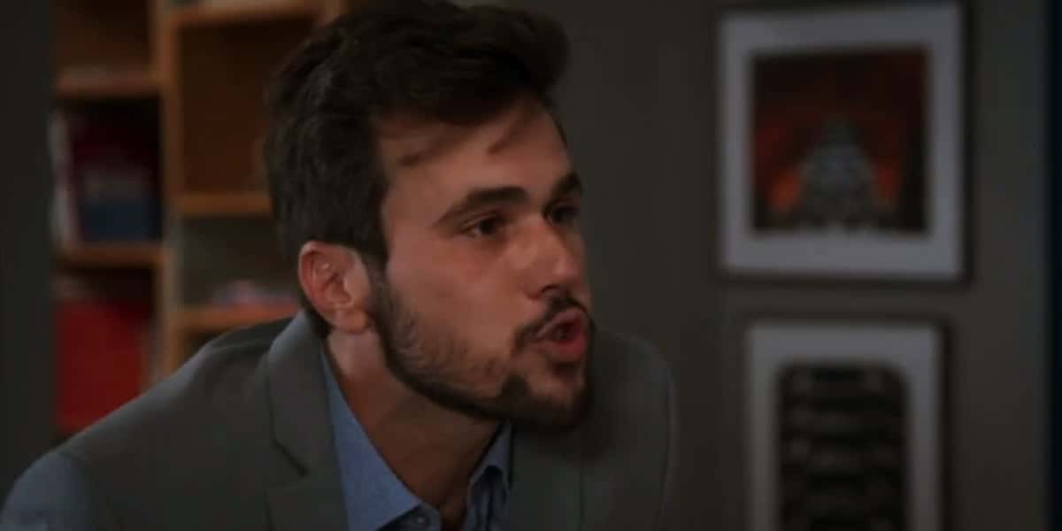 Rafael fica bravo por ser enganado na trama das sete (Foto: Reprodução/Globo)