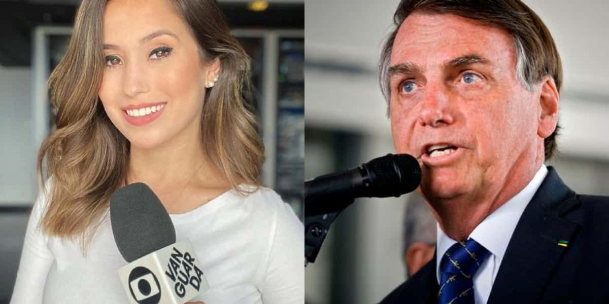 Repórter da Globo desabafa após ser atacada por Bolsonaro (Foto: Reprodução)