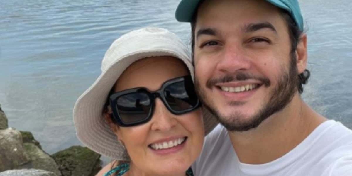 Fátima Bernardes e Túlio Gadêlha participaram do Altas Horas especial do Dia dos Namorados (Foto: Reprodução)