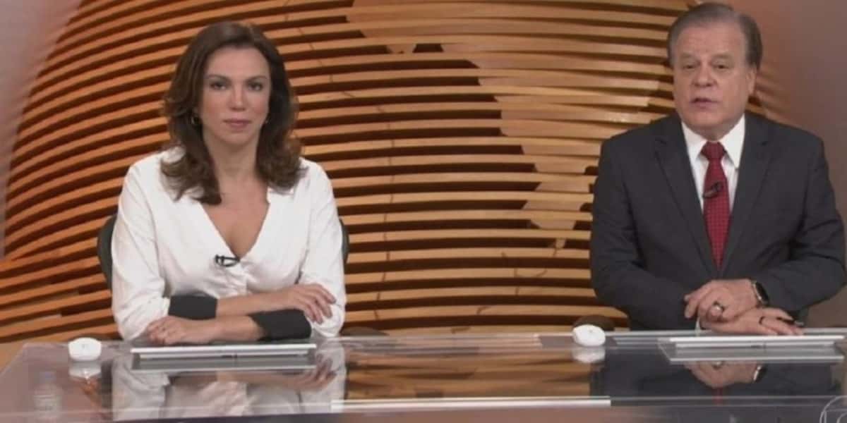 Ana Paula Araújo e Chico Pinheiro (Foto: Reprodução)