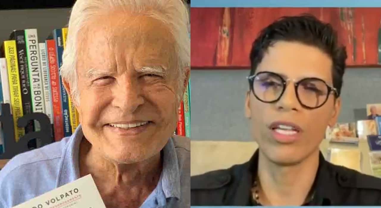 Cid Moreira está sendo acusado de abandono pelo filho (Foto: Montagem/TV Foco)