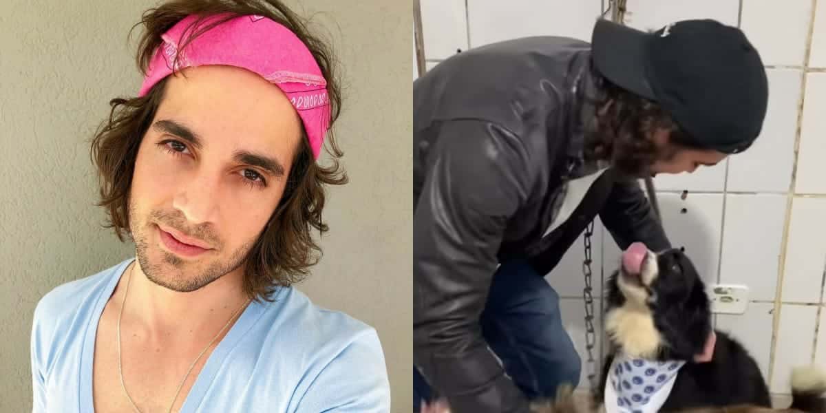 Fiuk busca cães em abrigo após polêmica de abandono (Foto: Reprodução)