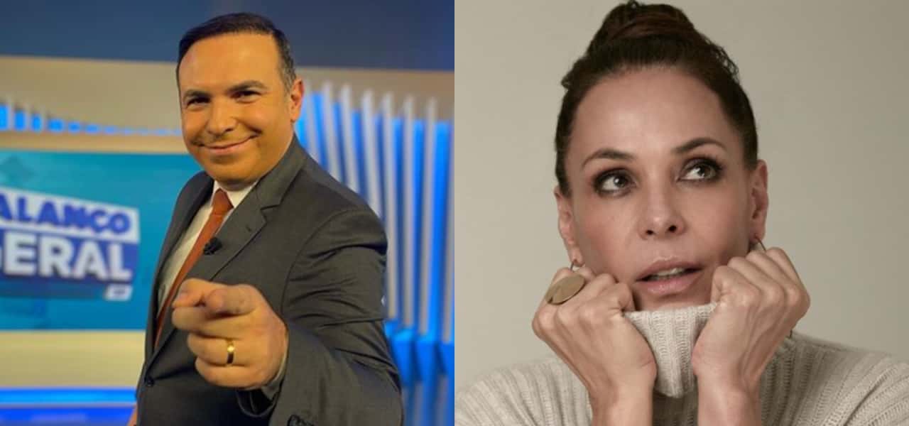 Reinaldo Gottino e Carolina Ferraz (Foto: Montagem/TV Foco)
