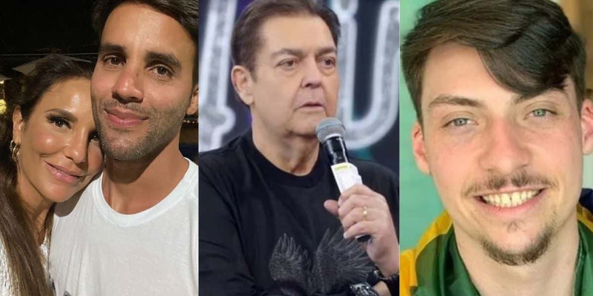 Ivete, Faustão, filho de Bolsonaro (Reprodução)