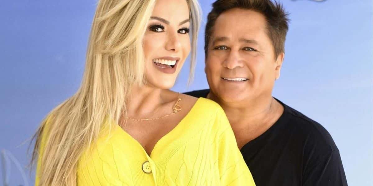Poliana Rocha e Leonardo (Foto: Reprodução)