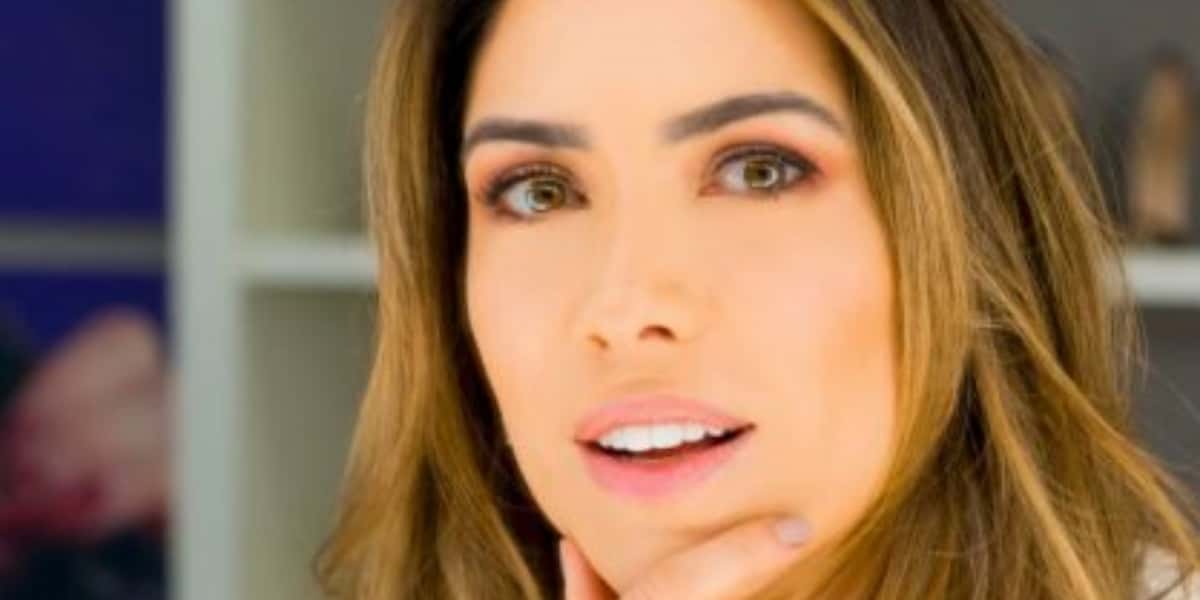 Patrícia Abravanel acabou passando por uma terrível gafe no Roda a Roda Jequiti (Foto: Reprodução)