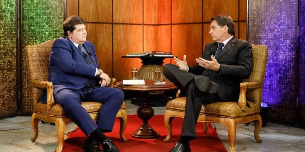 Datena está sendo cotado para ser o vice de Bolsonaro nas eleições de 2022 (Foto: Reprodução)