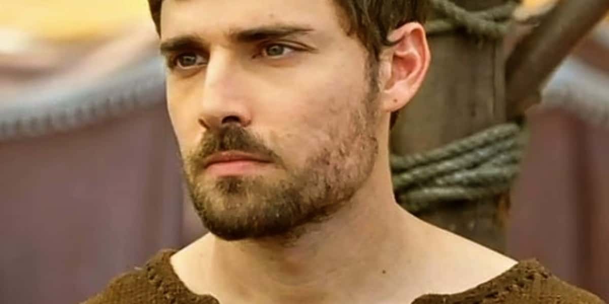 Jacó (Miguel Coelho) em cena da novela Gênesis (Foto: Reprodução/Record)