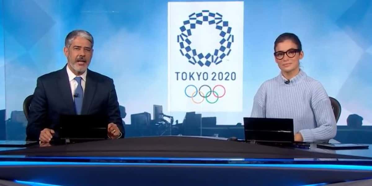 "Jornal Nacional" marcou baixos números na audiência da TV (Foto: Reprodução/TV Globo)