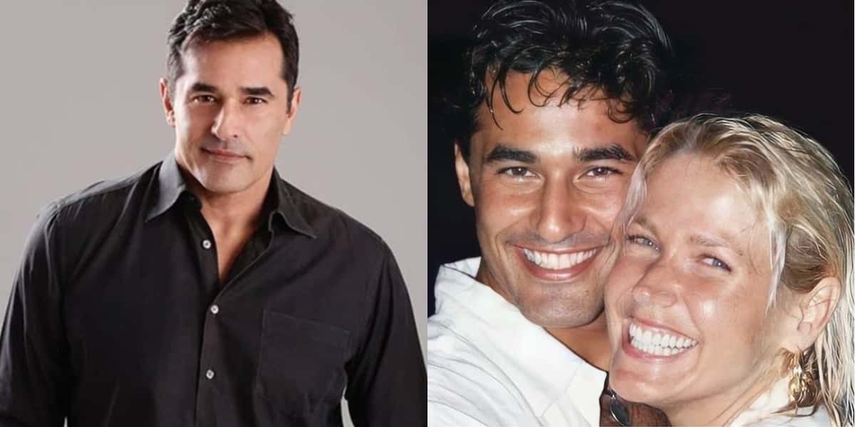 Luciao Szafir e Xuxa foram namorados e hoje loira apoia ex em hospital (Foto: Reprodução)