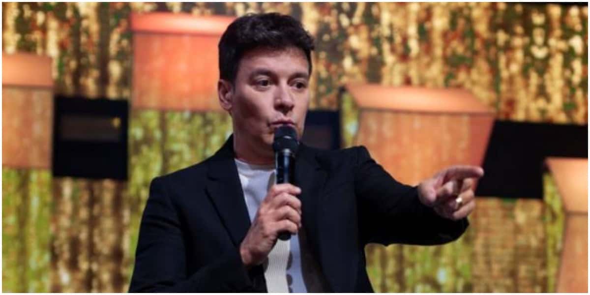 O apresentador Rodrigo Faro, da Record - Foto: Reprodução