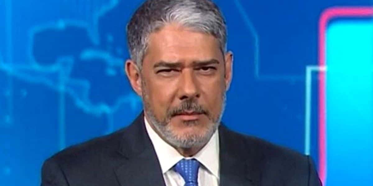 William Bonner no "Jornal Nacional" (Foto: Reprodução/TV Globo)
