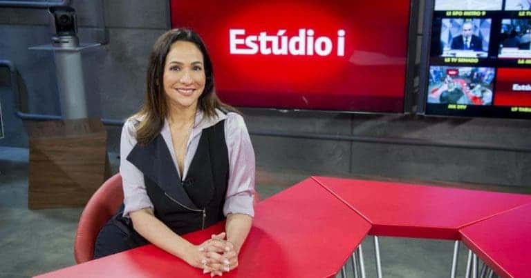 Maria Beltrão no Estúdio i, da Globo News (Foto: Reprodução)