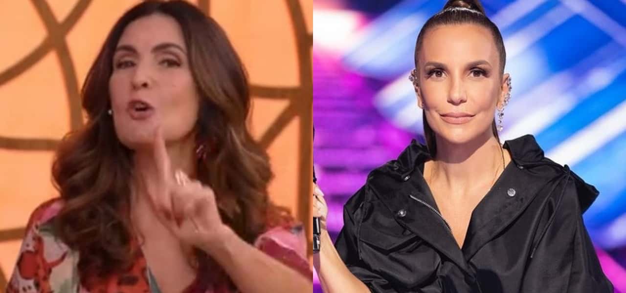 Fátima Bernardes e Ivete Sangalo (Foto: Montagem/TV Foco)