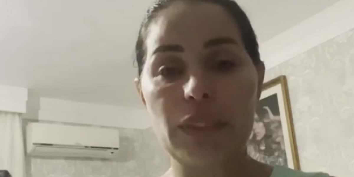 Walkyria Santos está muito abalada com a morte precoce do filho (Foto: Reprodução)
