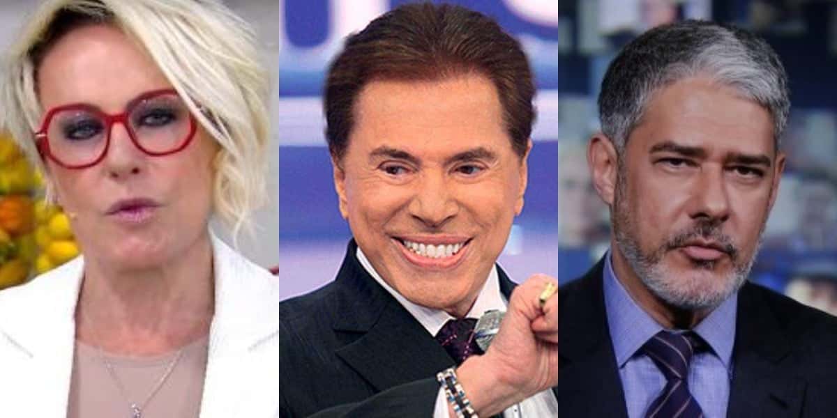 Ana Maria Braga, Silvio Santos e William Bonner são destaques (Foto: Reprodução)
