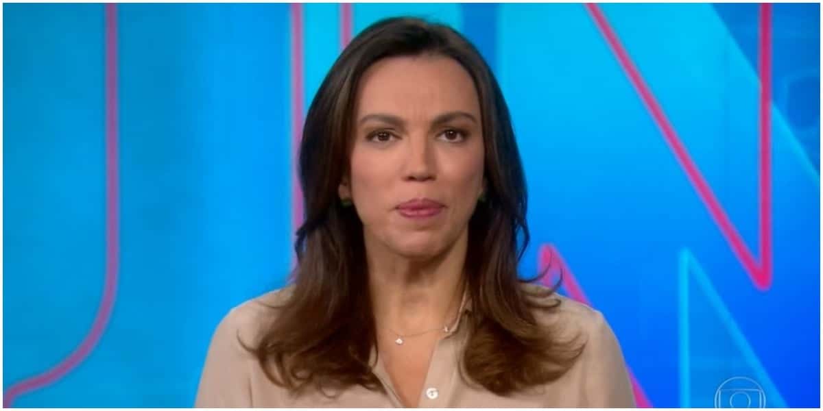 Ana Paula Araújo já provou a sua capacidade para no futuro se tornar a sucessora de Renata Vasconcellos no Jornal Nacional - Foto: Reprodução